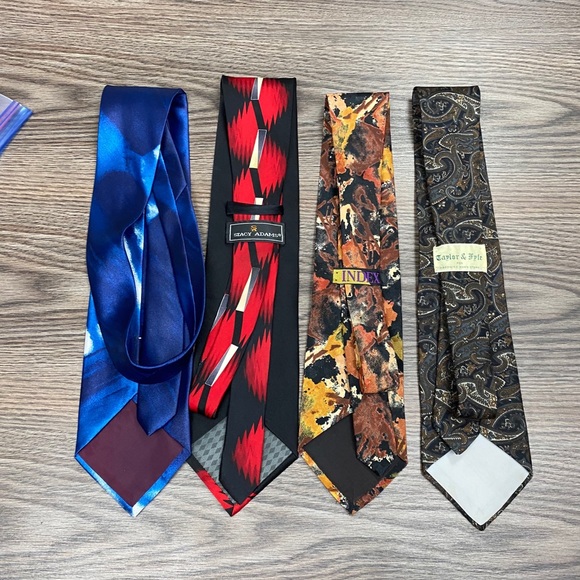 Accessories Lot Of 12 Designer High End Silk Ties Neckties Poshmark